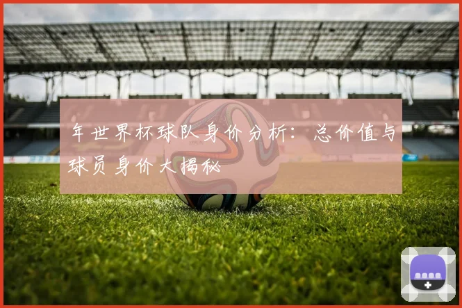 年世界杯球队身价分析:总价值与球员身价大揭秘
