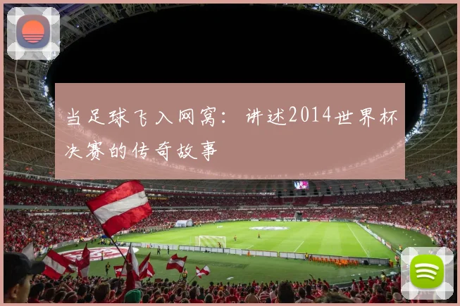 当足球飞入网窝:讲述2014世界杯决赛的传奇故事
